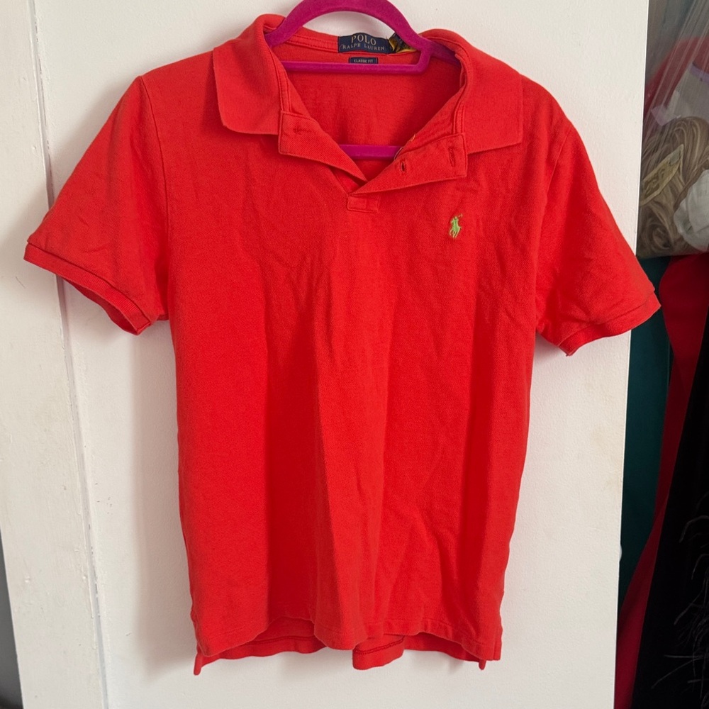 Polo by Ralph Lauren Kids Bright Red Polo Shirt